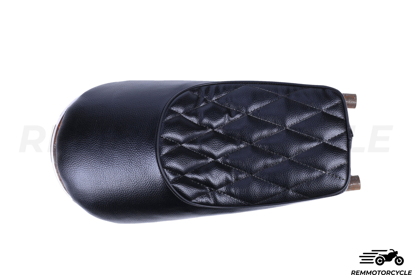 Asiento Cafe Racer de metal con Bucle LED