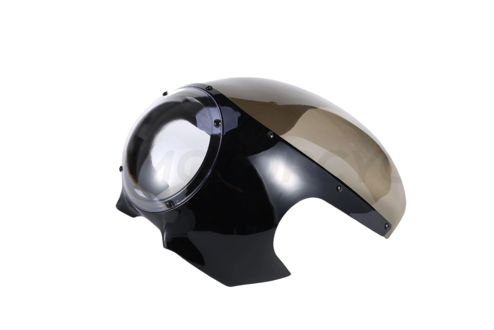 Carcasa de faro Cafe Racer Negra Tipo 2