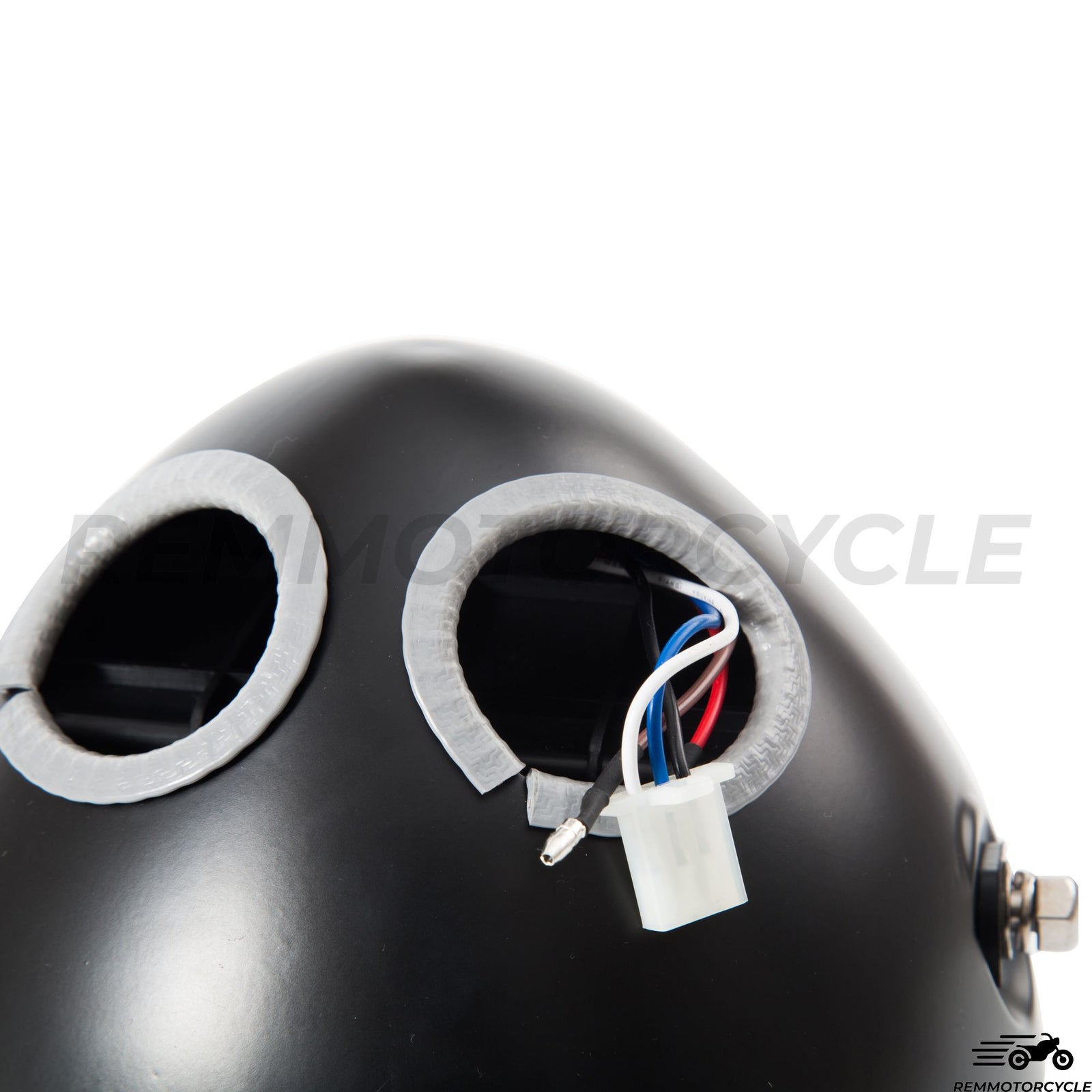 Moottoripyörän majakka 21 cm LED hyväksytty