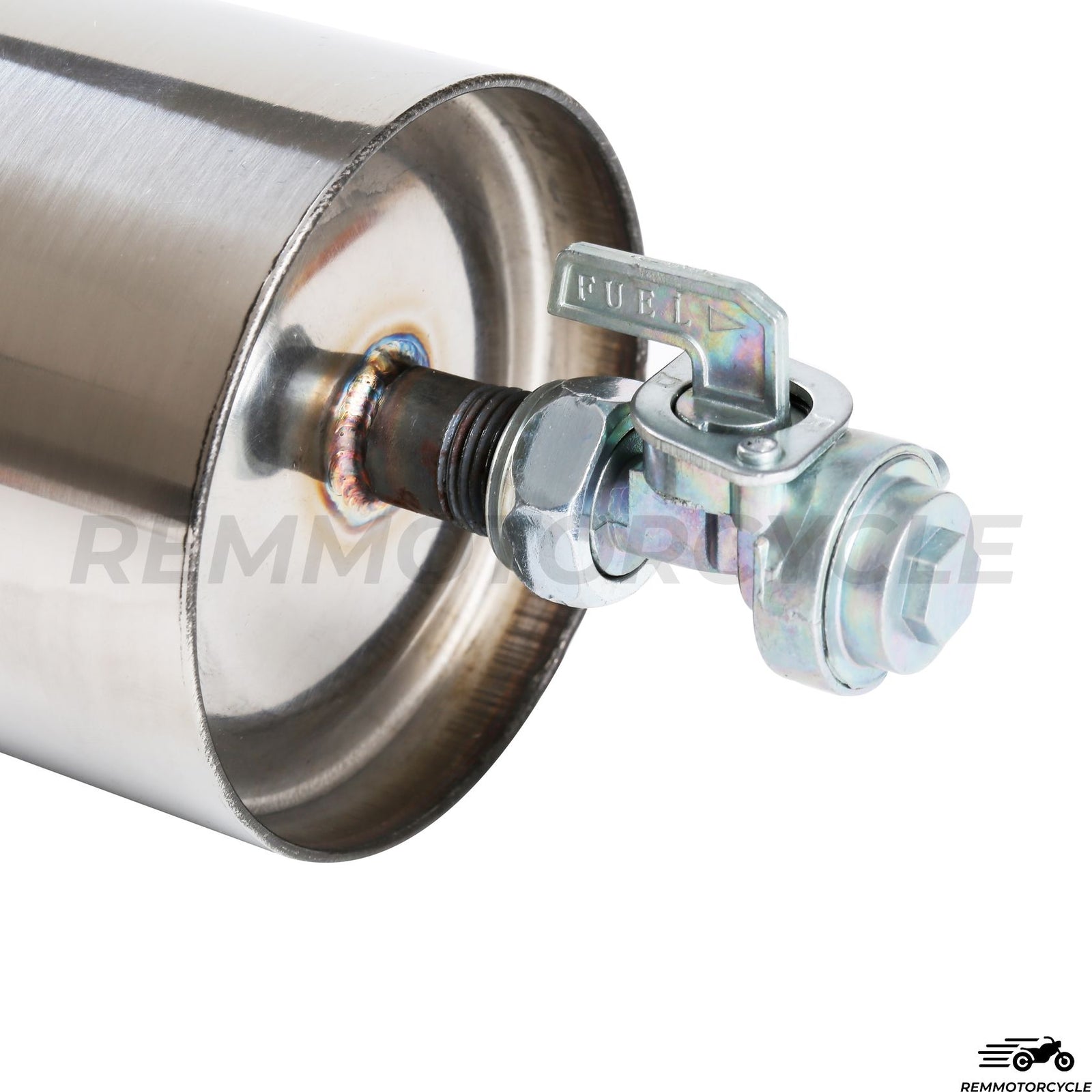 Additional reservoir Motorcycle Type Cork bottle with tap and support