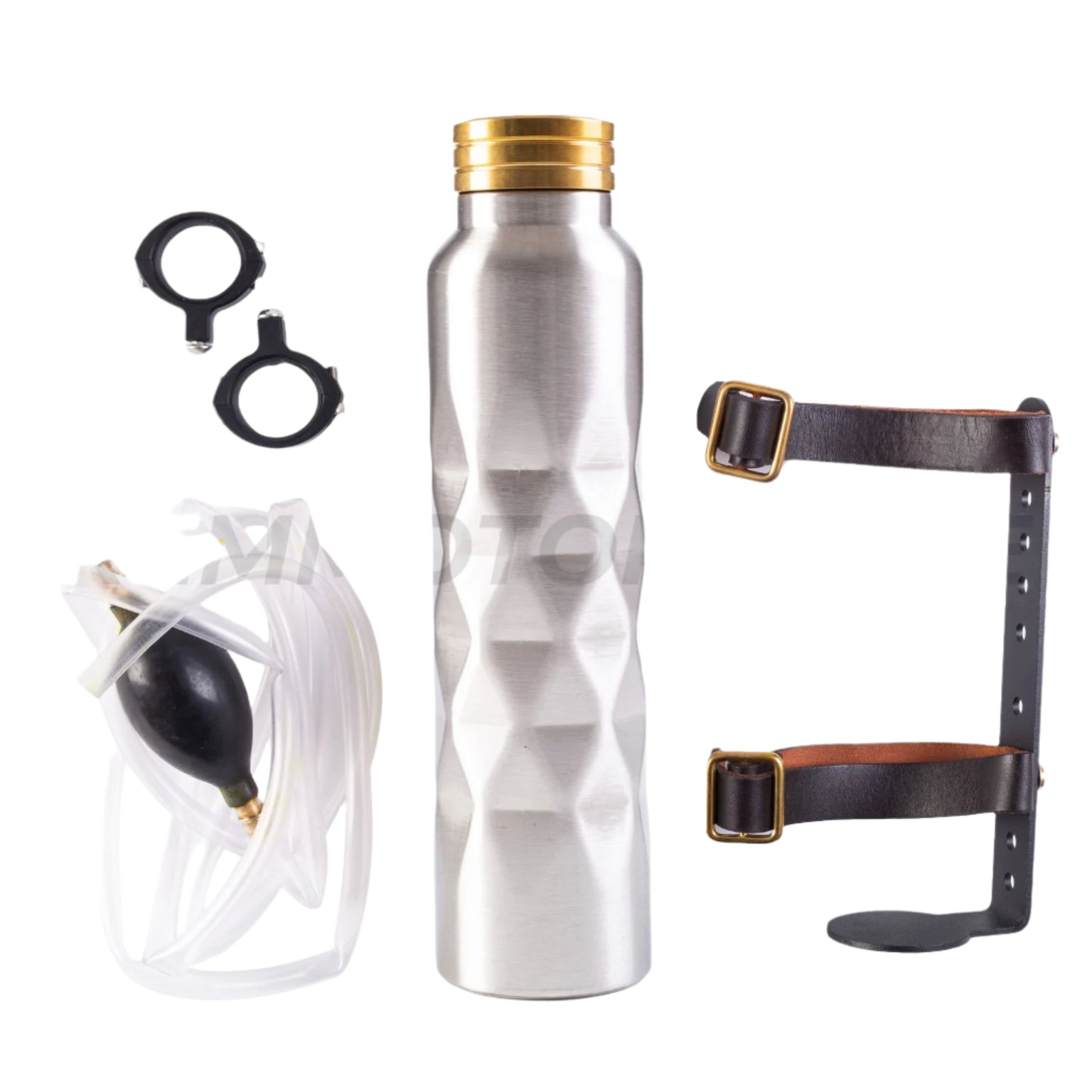 Additional upper bounge motorcycle type Brass cap 1 l with support