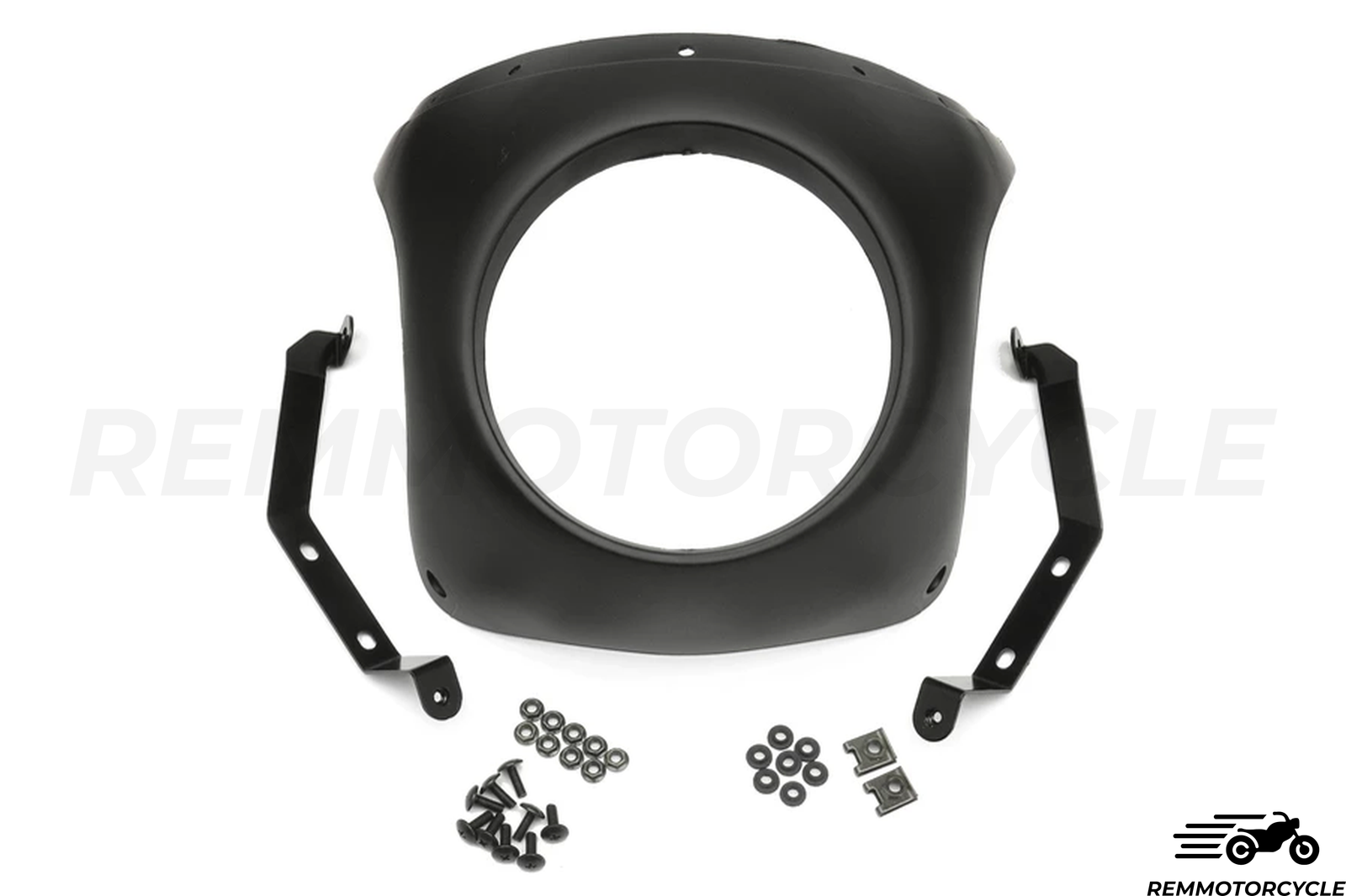 Cafe racer black, matt black, beige or red fork