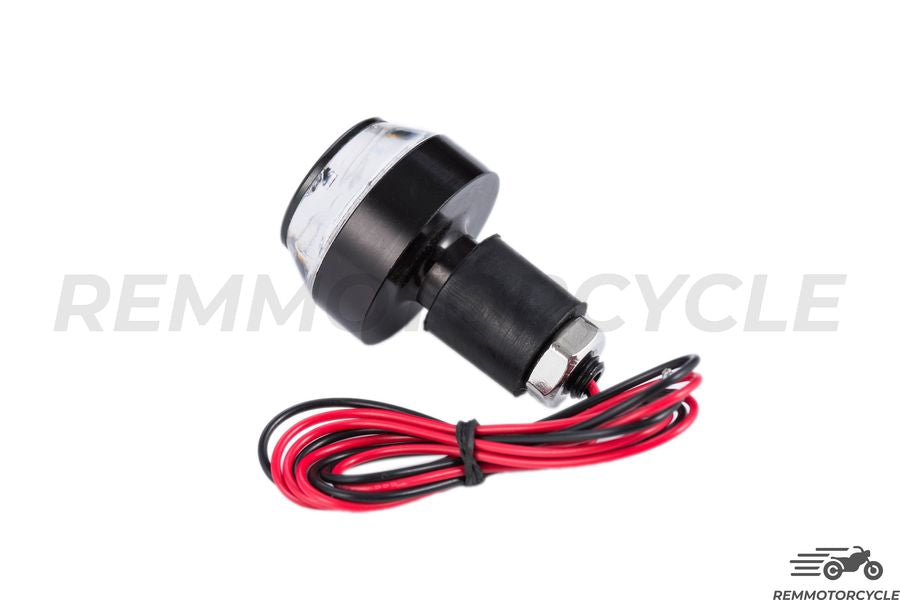 Sepasang petunjuk penunjuk berakhir gelembung