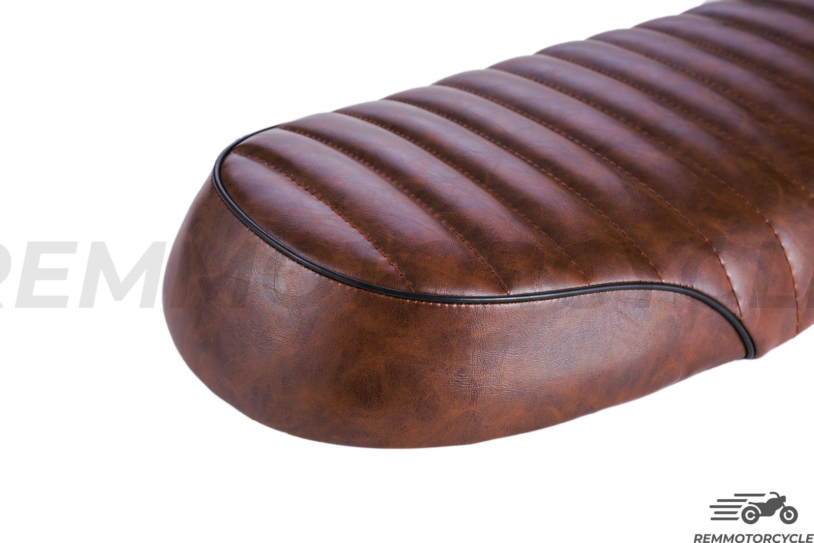 Selle Moto Vintage Marron 53