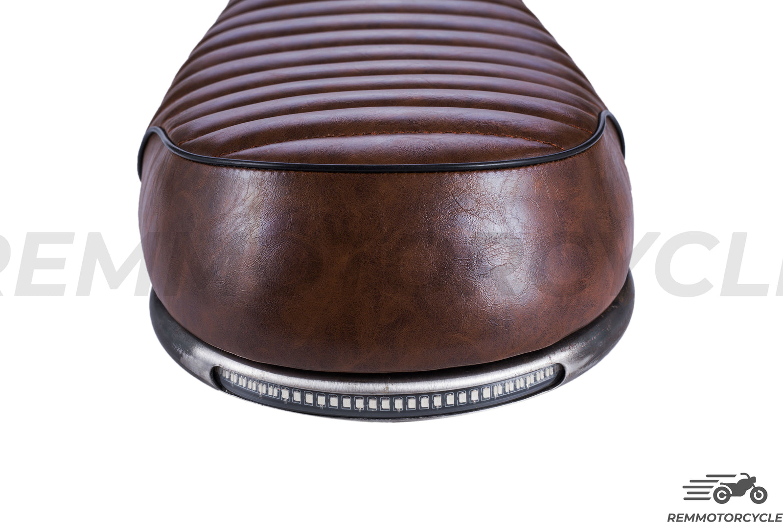 Scrambler Saddle dengan moto bleame led loop