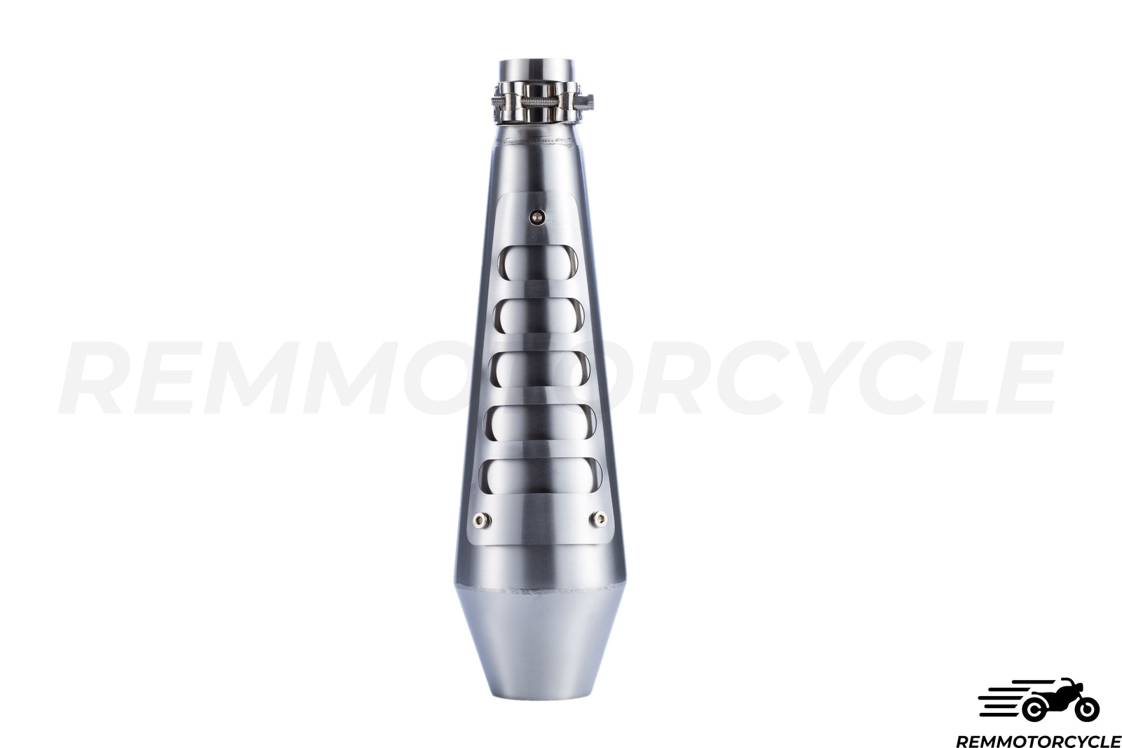 Stille Scrambler bürstete oder schwarze Schikane