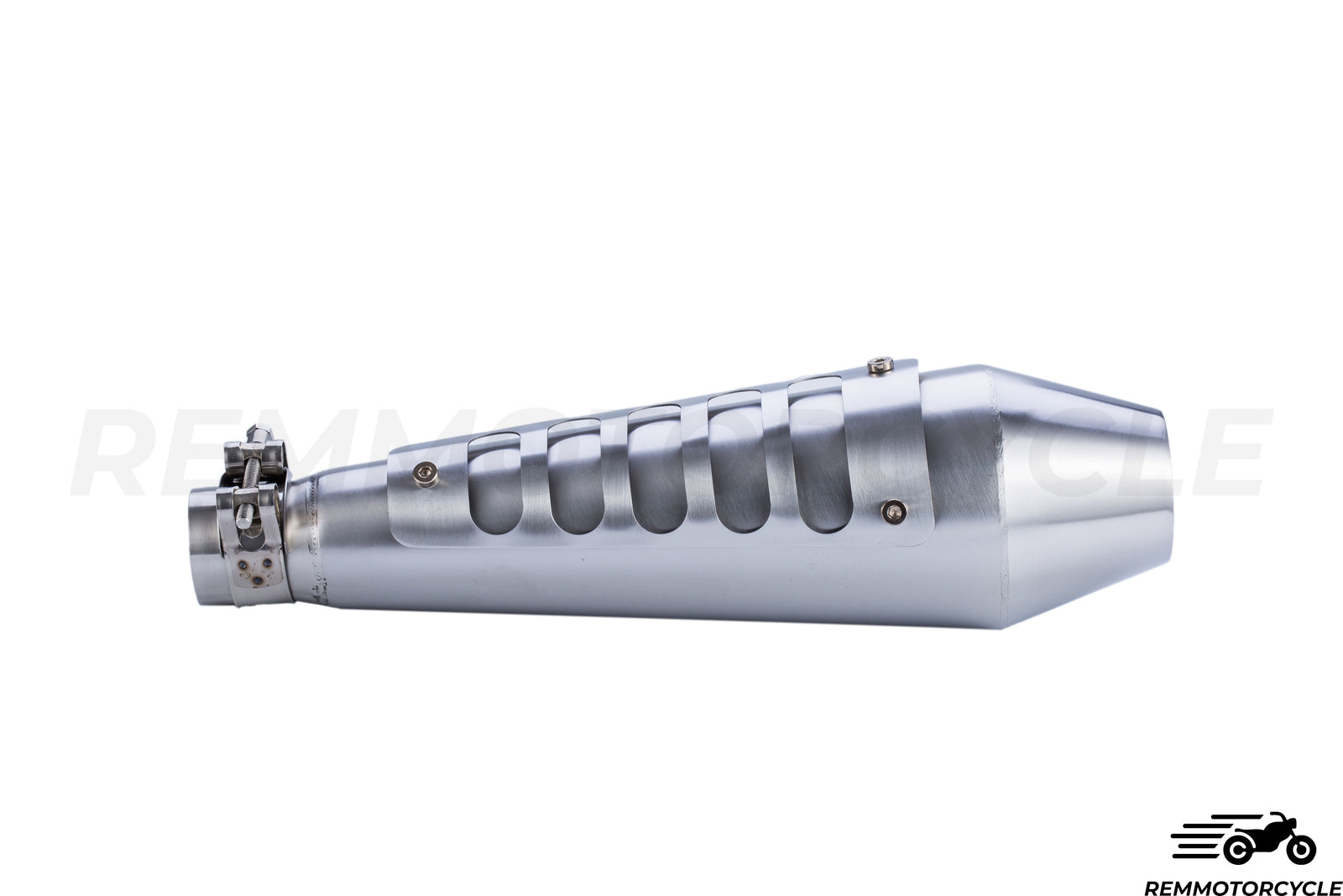 Stille Scrambler bürstete oder schwarze Schikane