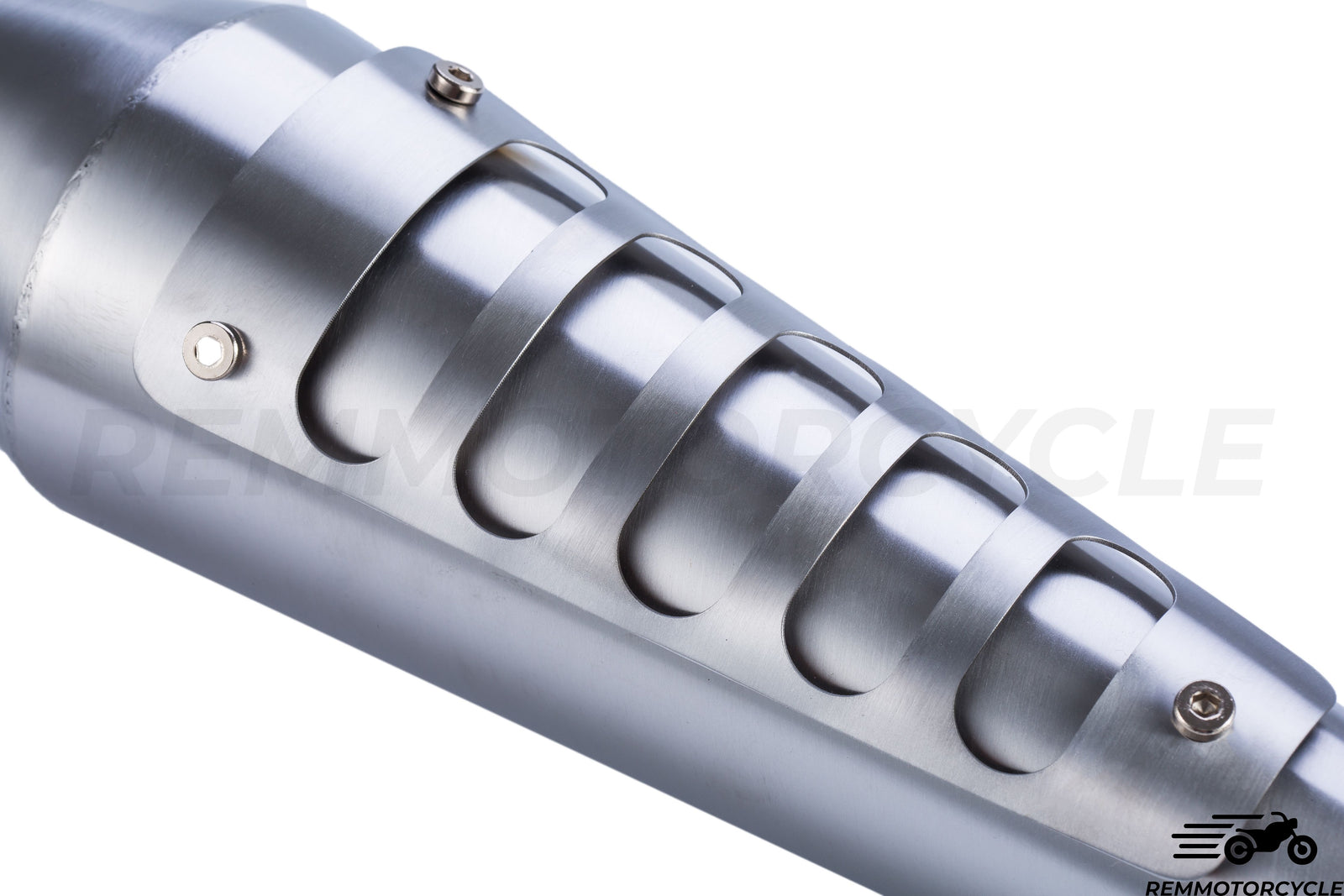 Stille Scrambler bürstete oder schwarze Schikane