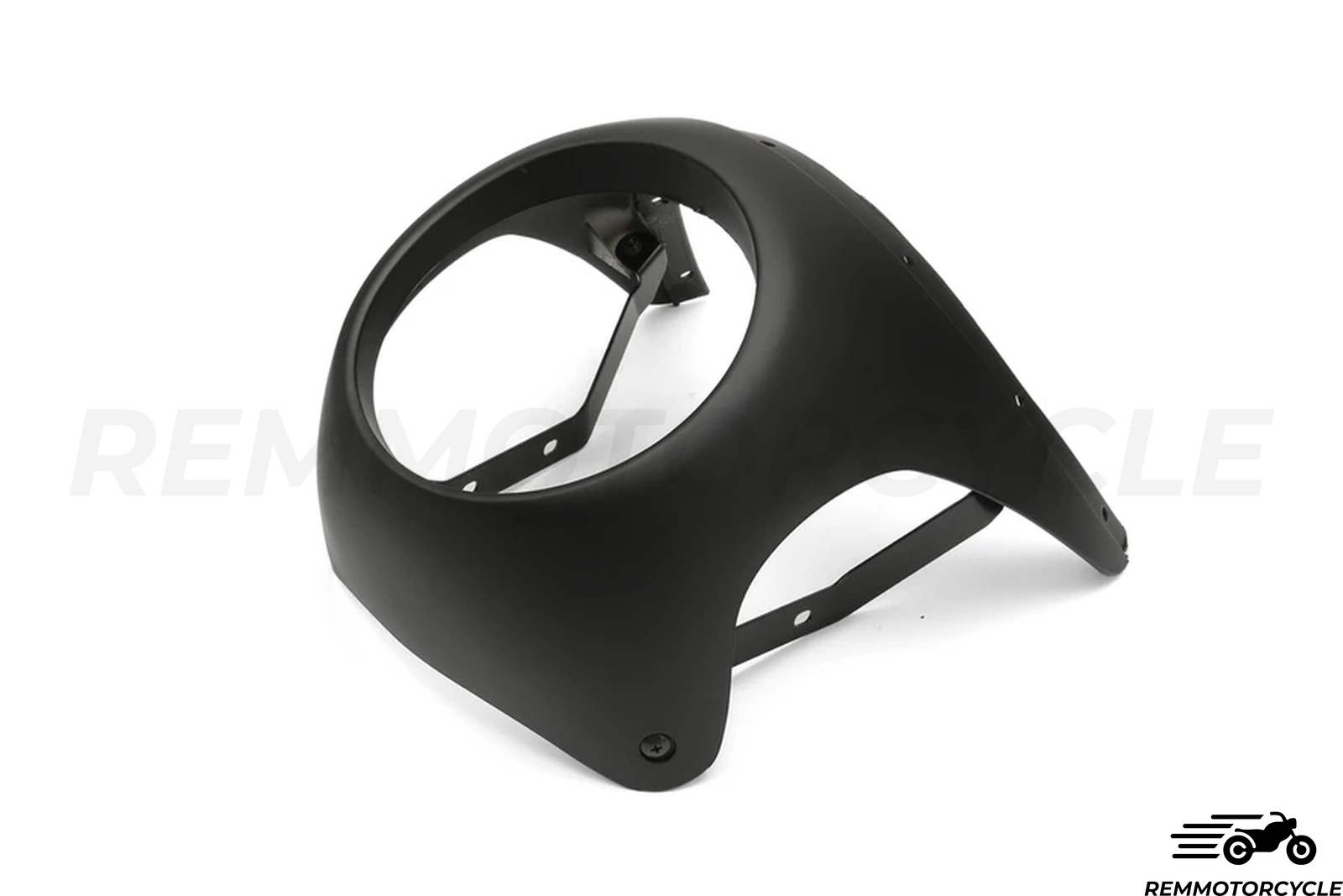 Tete de fourche Cafe Racer Noir, Noir mat, Beige ou rouge