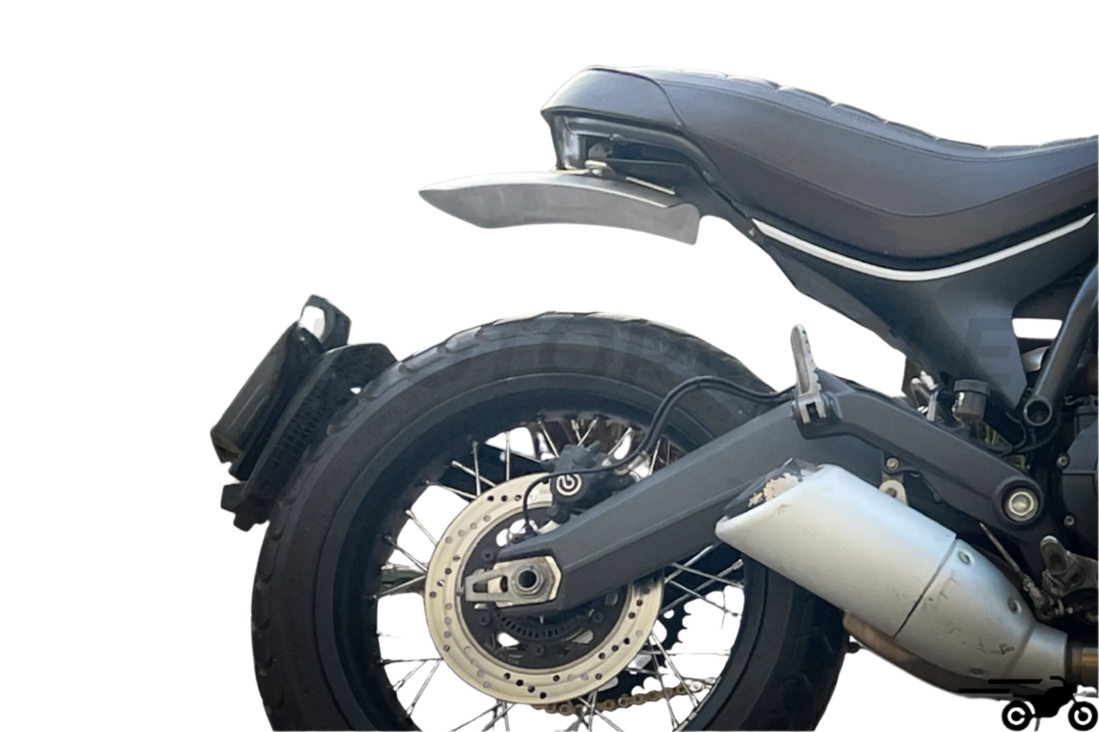 REAR mudguard Ducati Scrambler 800 Aluminum
