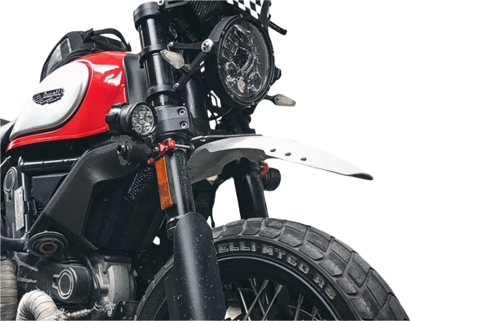 Ducati Scrambler 800 1100 Mudguard Desert Kelan alumiini