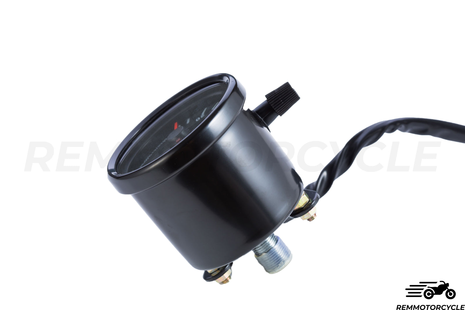 Contachilometri Moto Km/h Nero Sfondo Nero