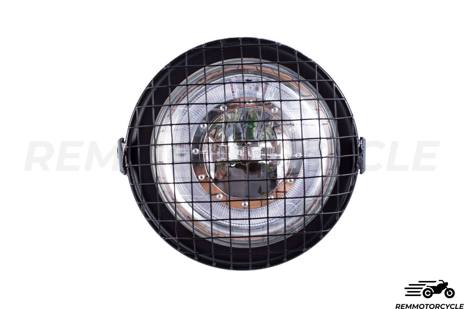 16.5 cm LED headlight with grids and halo
