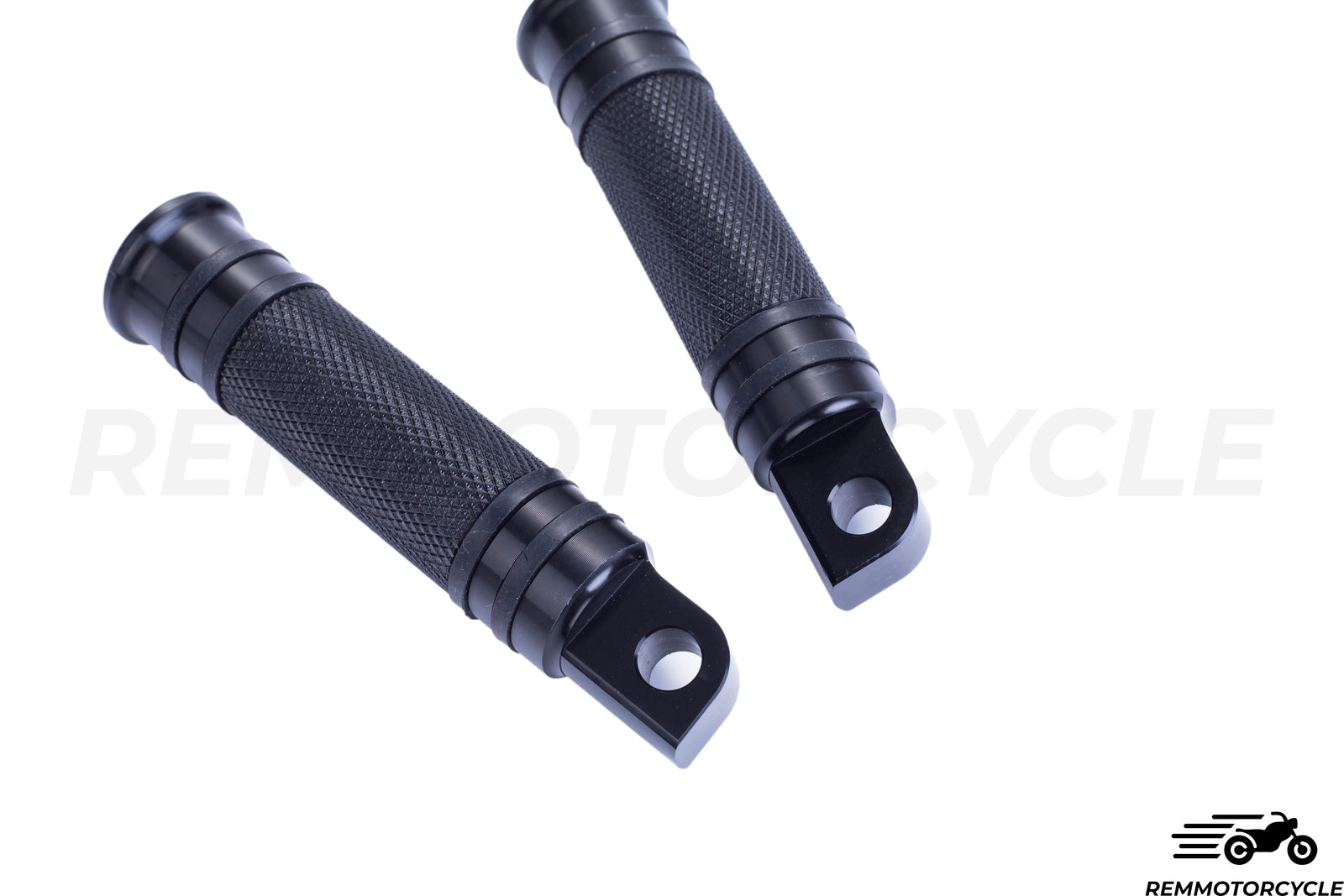 Reposes pieds CNC Aluminium Noir