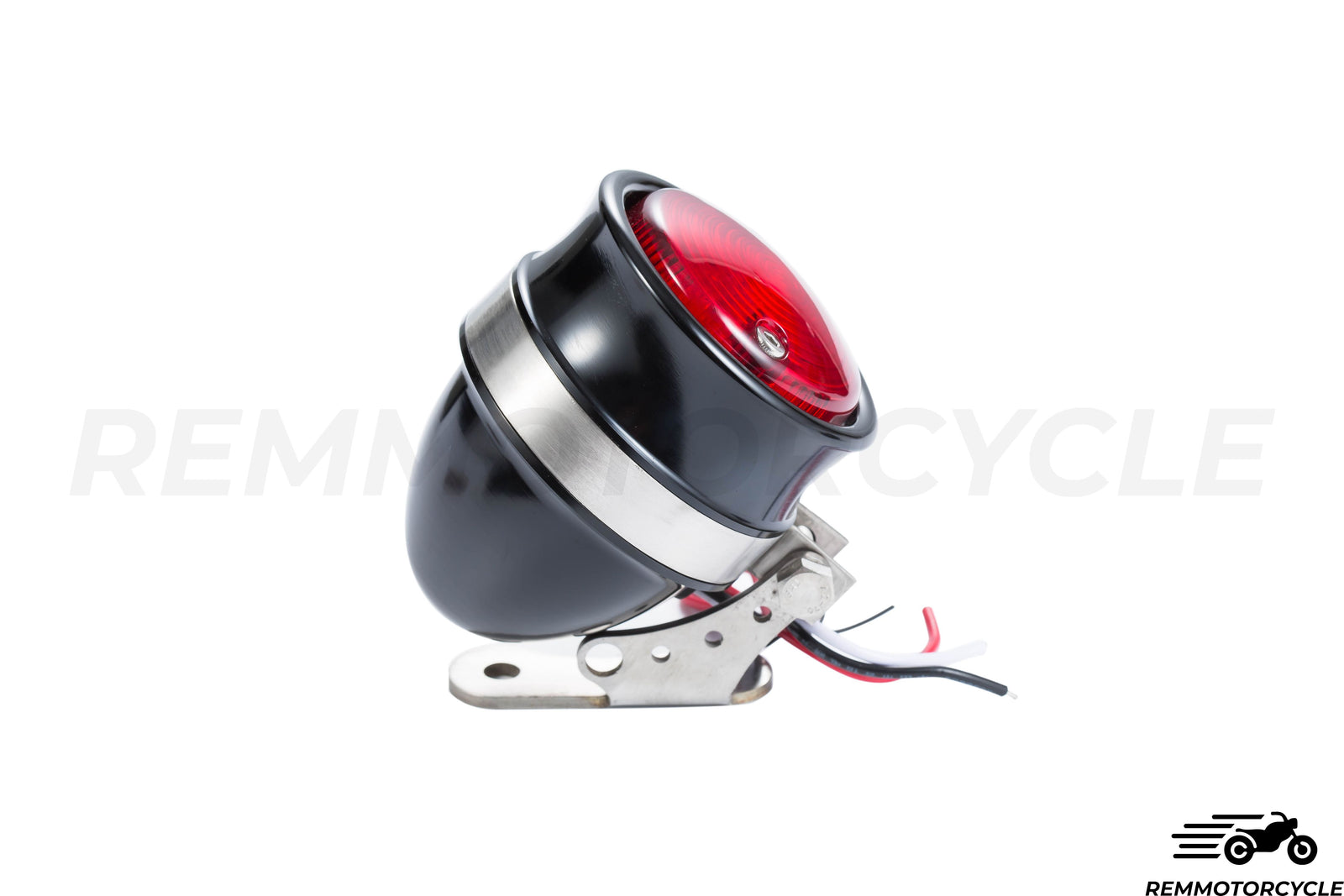 Fanale Posteriore Spot CNC Nero