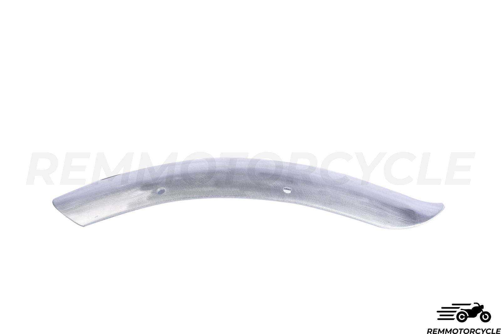 Aluminum front fender 11 x 34 cm with supports