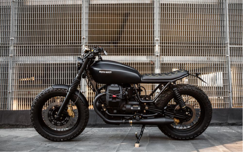 Moto Guzzi scrambler, l'italienne des champs