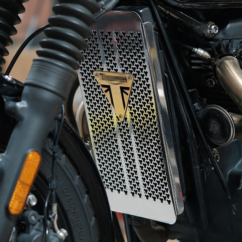 Triumph radiator protection grid (2016+)