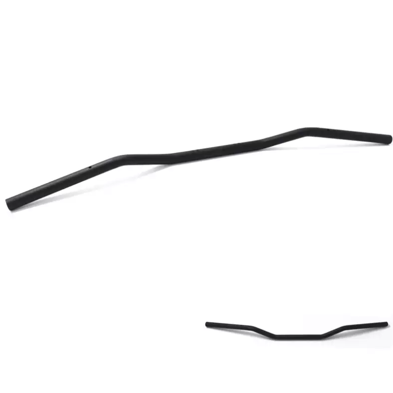 Guidon droit plat noir 85cm D.22mm