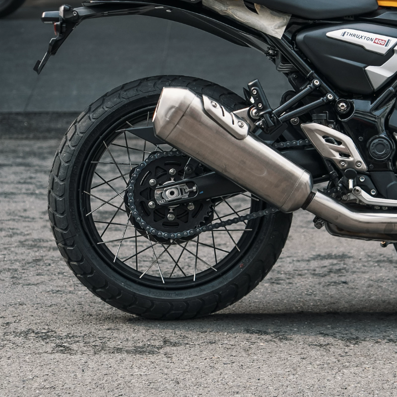 Jantes rayons 17" tubeless Triumph Thruxton 400