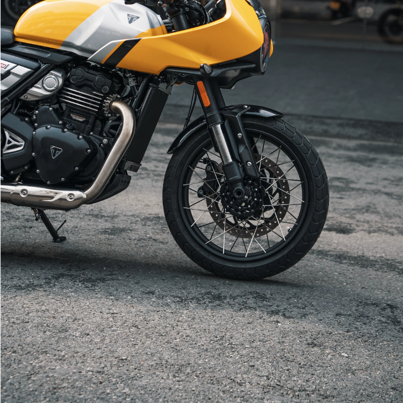 Jantes rayons 17" tubeless Triumph Thruxton 400