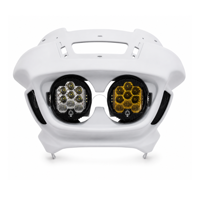 Double Light Fairing Fiberglass Low Rider ST