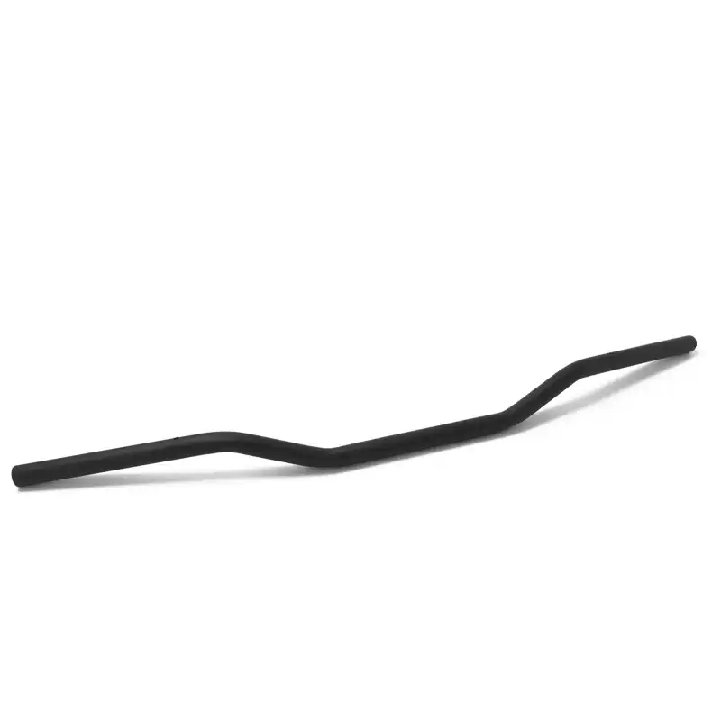 Guidon droit plat noir 85cm D.22mm