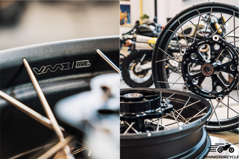 Cerchi a raggi Triumph 400X 