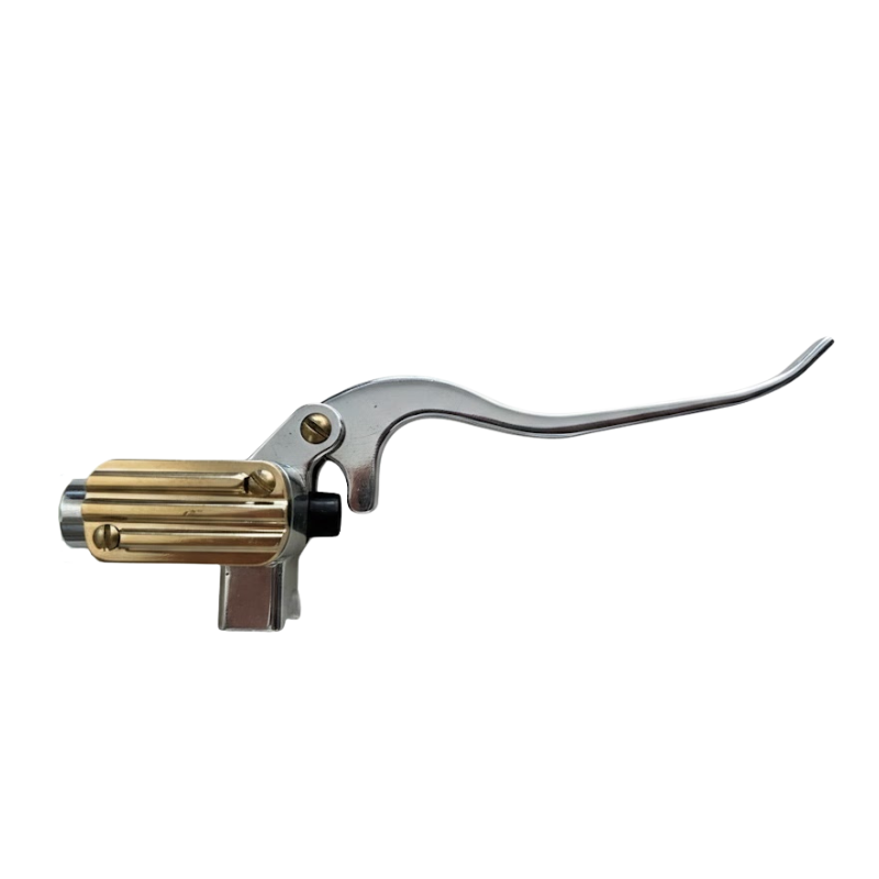 Levier de Frein Moto et levier Embrayage Moto Poli et Laiton 25 mm