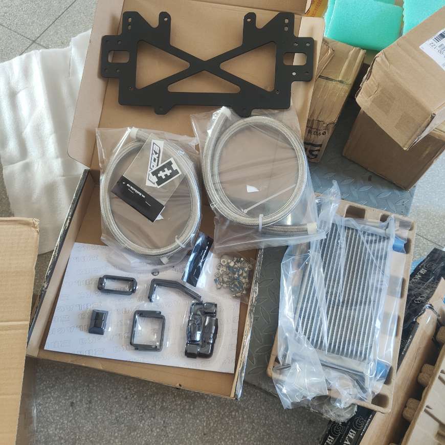 Oversized Oil Cooler – Harley Road Glide w/ Baja S2 Compatibility