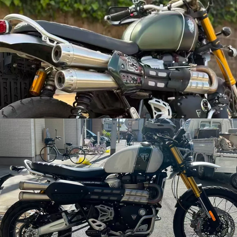 Echappement Triumph Scrambler 1200 XC XE X