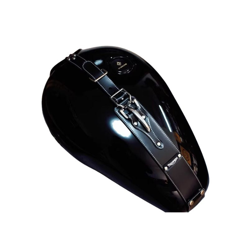 Bande cuir protection de réservoir Triumph T100 T120