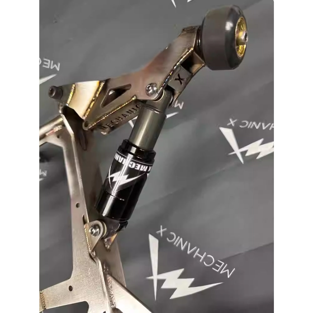 Sturzbügel MechaX Softail M8 – Verstärkter Clubstyle-Edelstahl