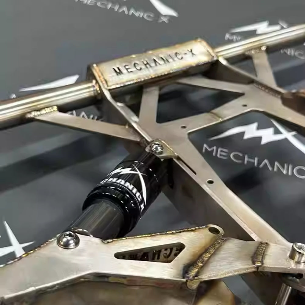 Sturzbügel MechaX Softail M8 – Verstärkter Clubstyle-Edelstahl