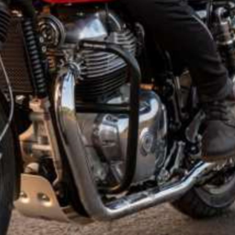 AEspares Fits Royal Enfield Solid Airfly Style Chrome Crash Bar Crash AEspares Fits Royal Enfield Solid Airfly Style Chrome Crash Bar Crash