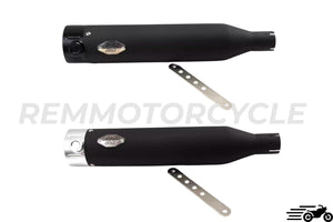Black exhaust with manual valve