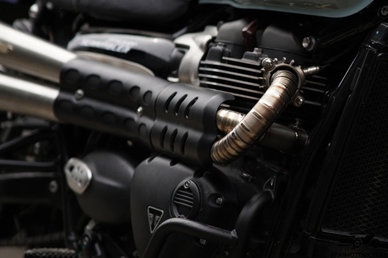 Triumph scrambler 900 exhaust
