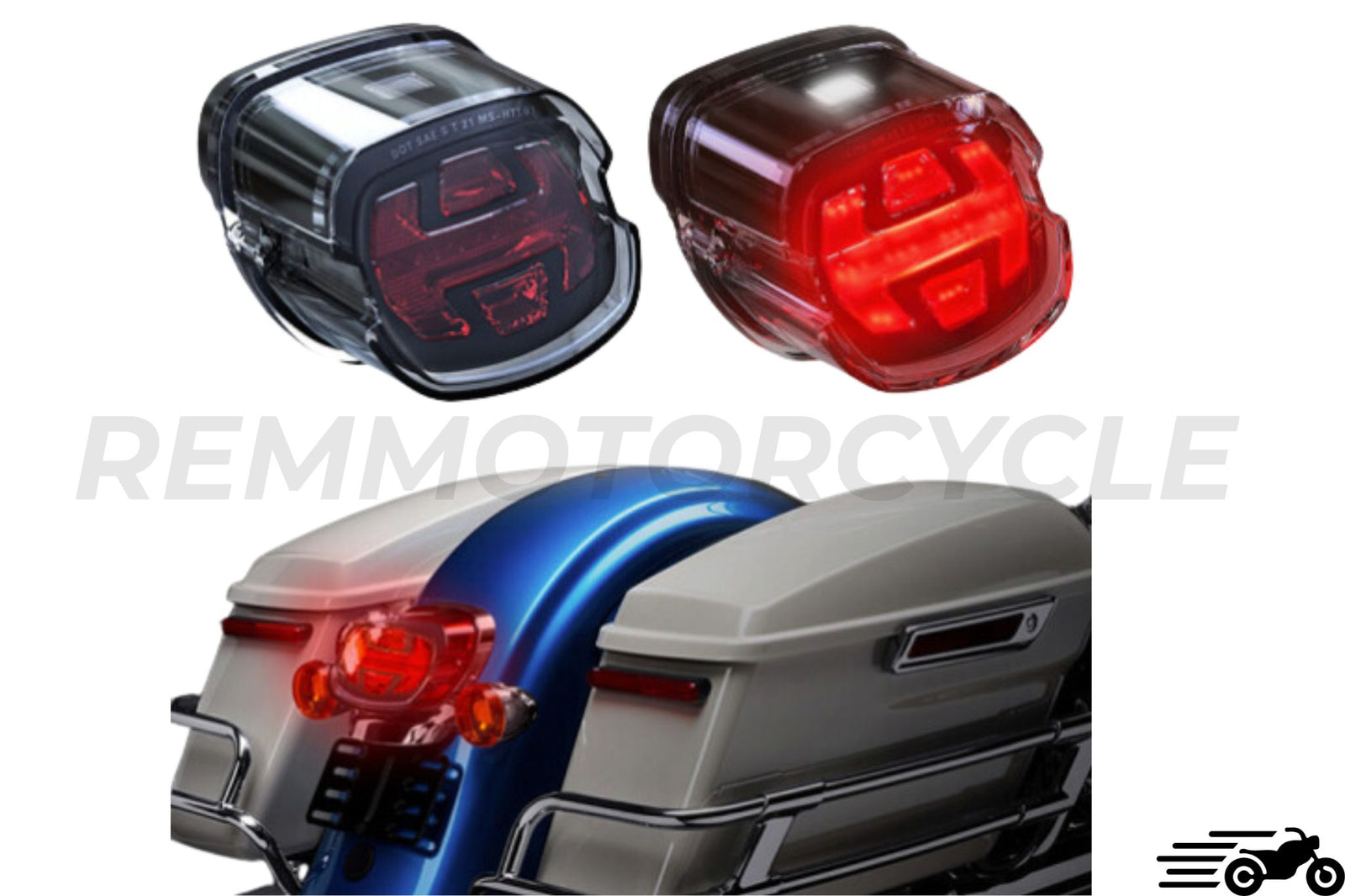 Batman Harley Davidson rear light