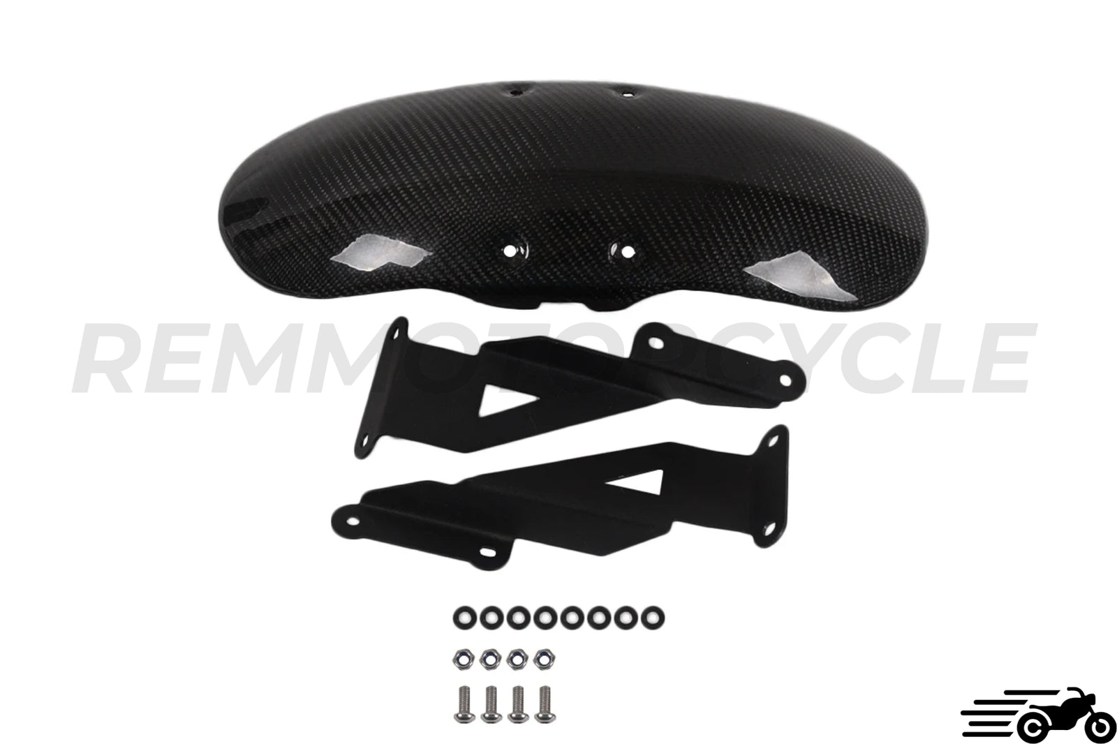 Garde boue ducati scrambler cafe racer carbone