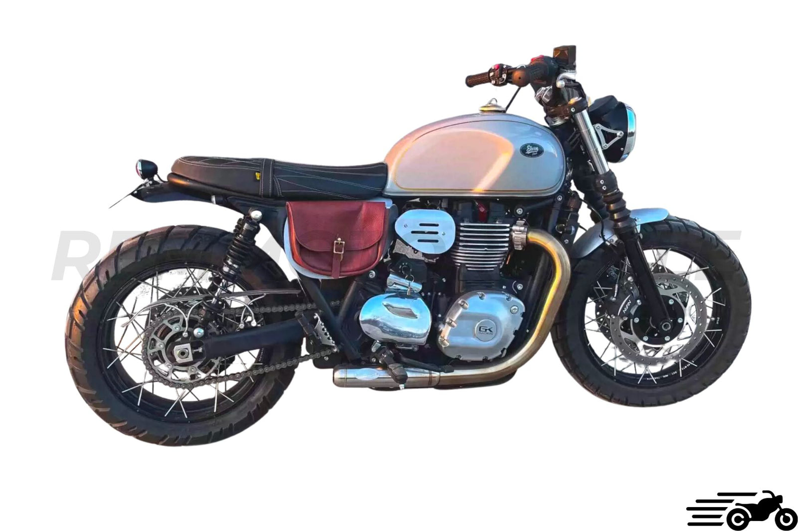 Saddle Kit + Loop + Lampu Belakang + Sokongan Plat Brixton Cromwell 1200