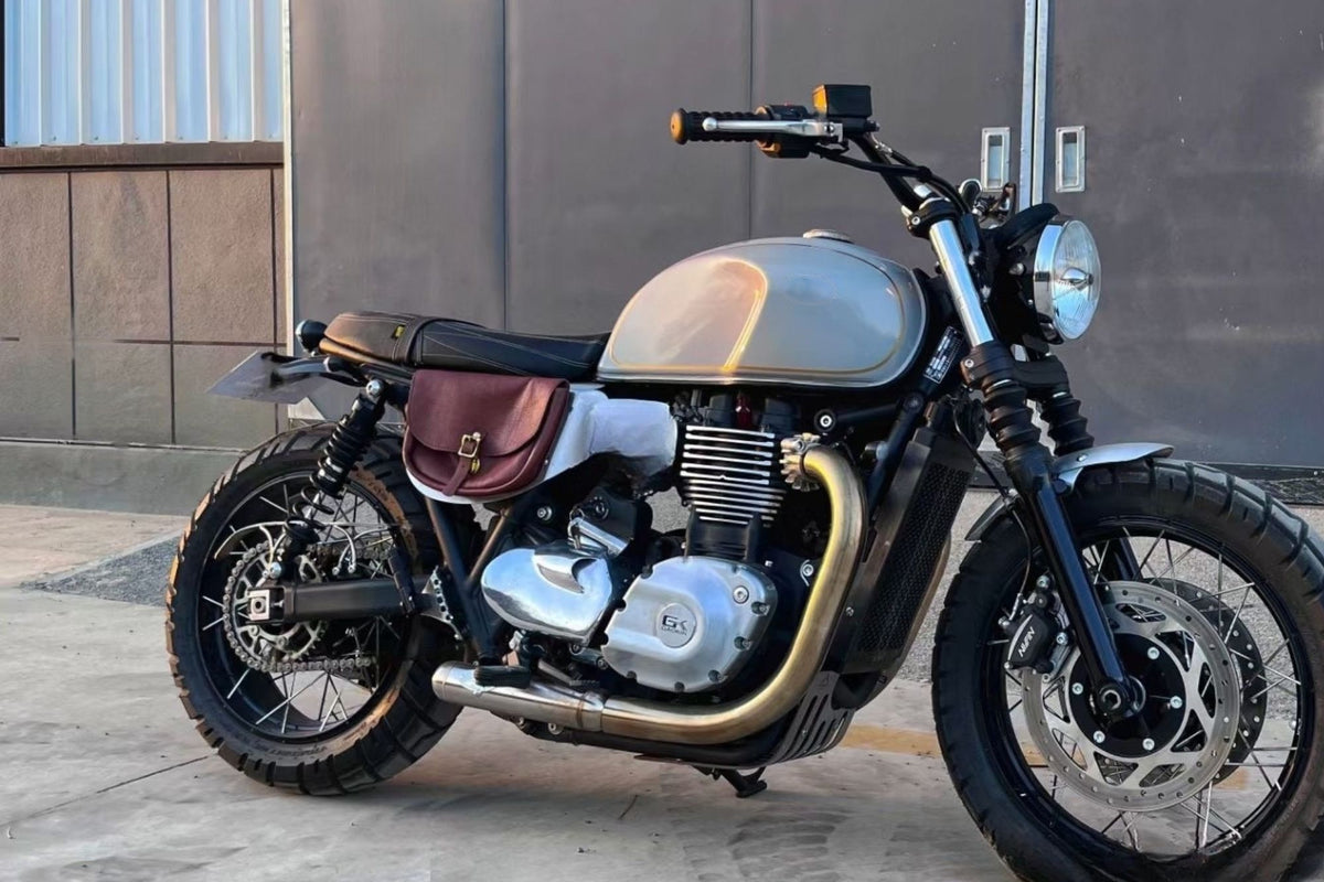 Saddle Kit + Loop + Lampu Belakang + Sokongan Plat Brixton Cromwell 1200