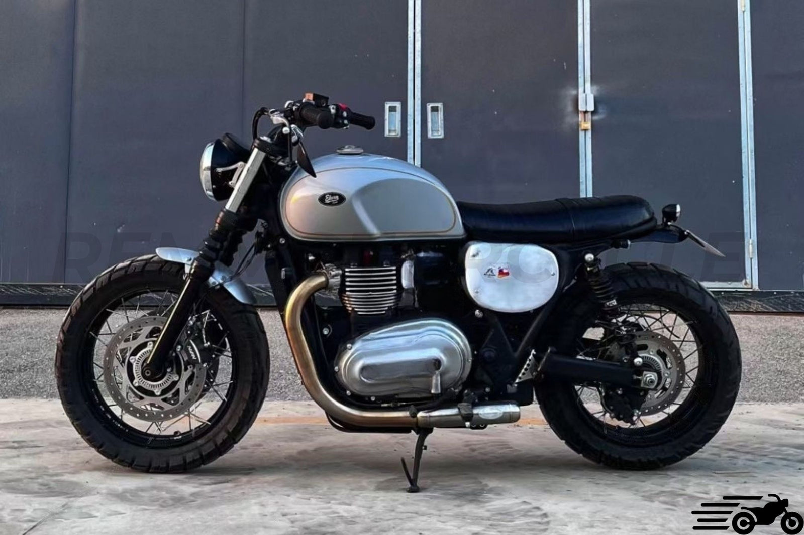 Saddle Kit + Loop + Lampu Belakang + Sokongan Plat Brixton Cromwell 1200