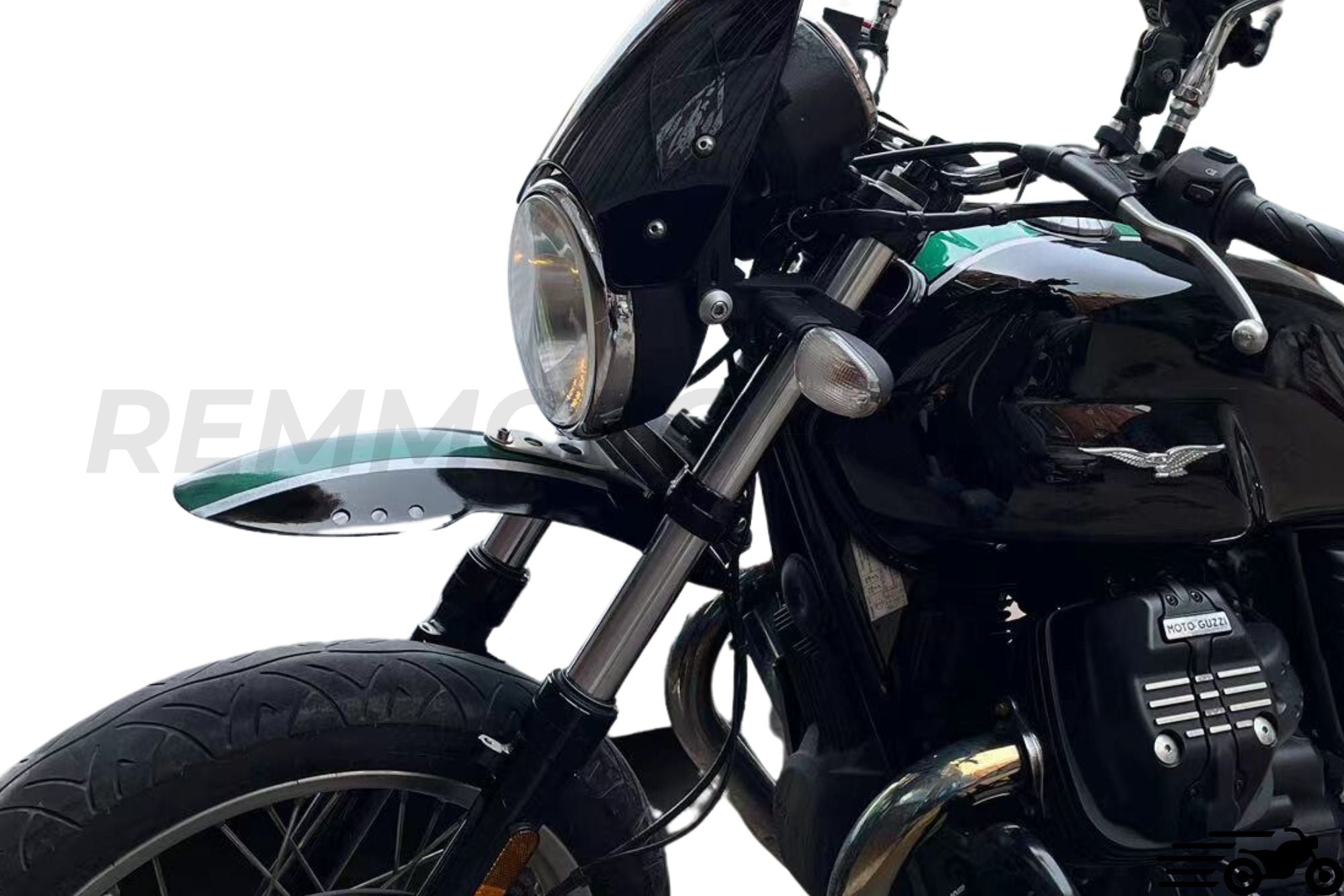 schutzblech moto guzzi Moto Guzzi V7 V9 V9 Aluminium High Guard