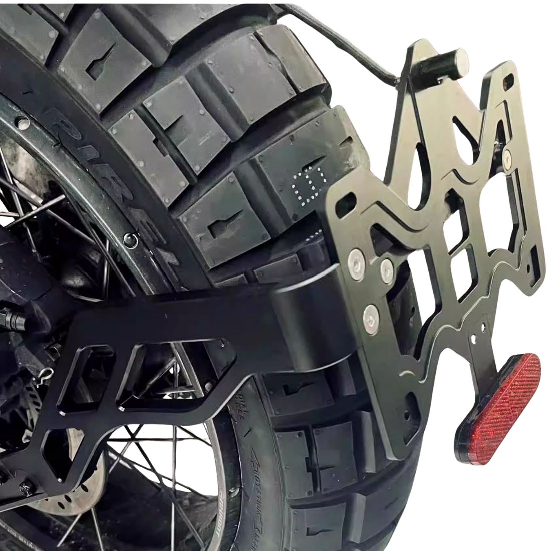 Garde boue support de plaque Triumph XC XE