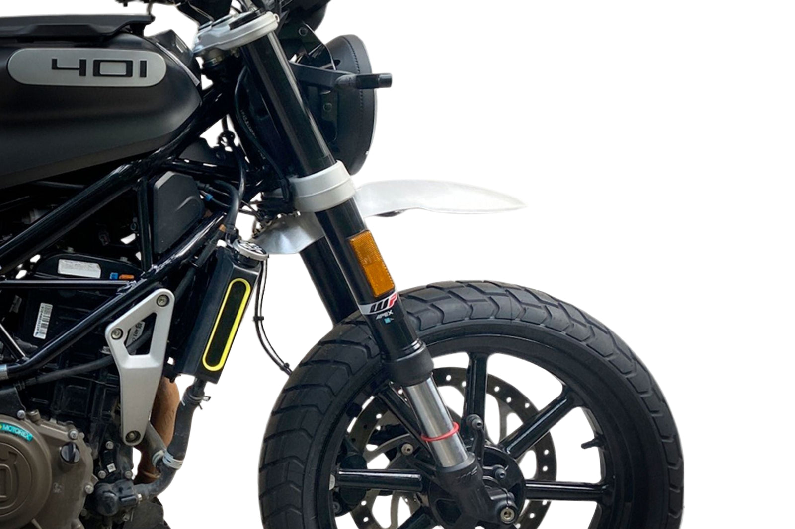 Husqvarna Svartpilen 701 aluminum mudguard