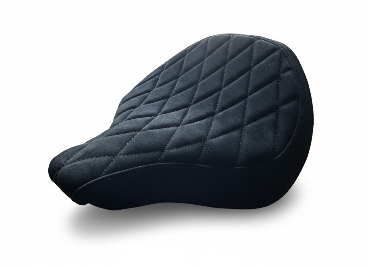 Second main Selle BMW R18 noir suède