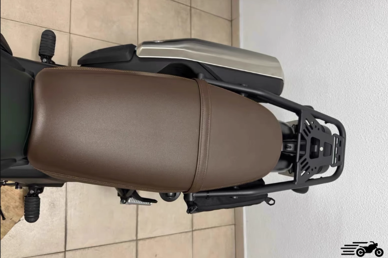 Honda SCL500 luggage rack box mount​