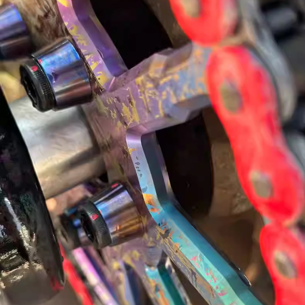 Corona de titanio Harley-Davidson Softail M8