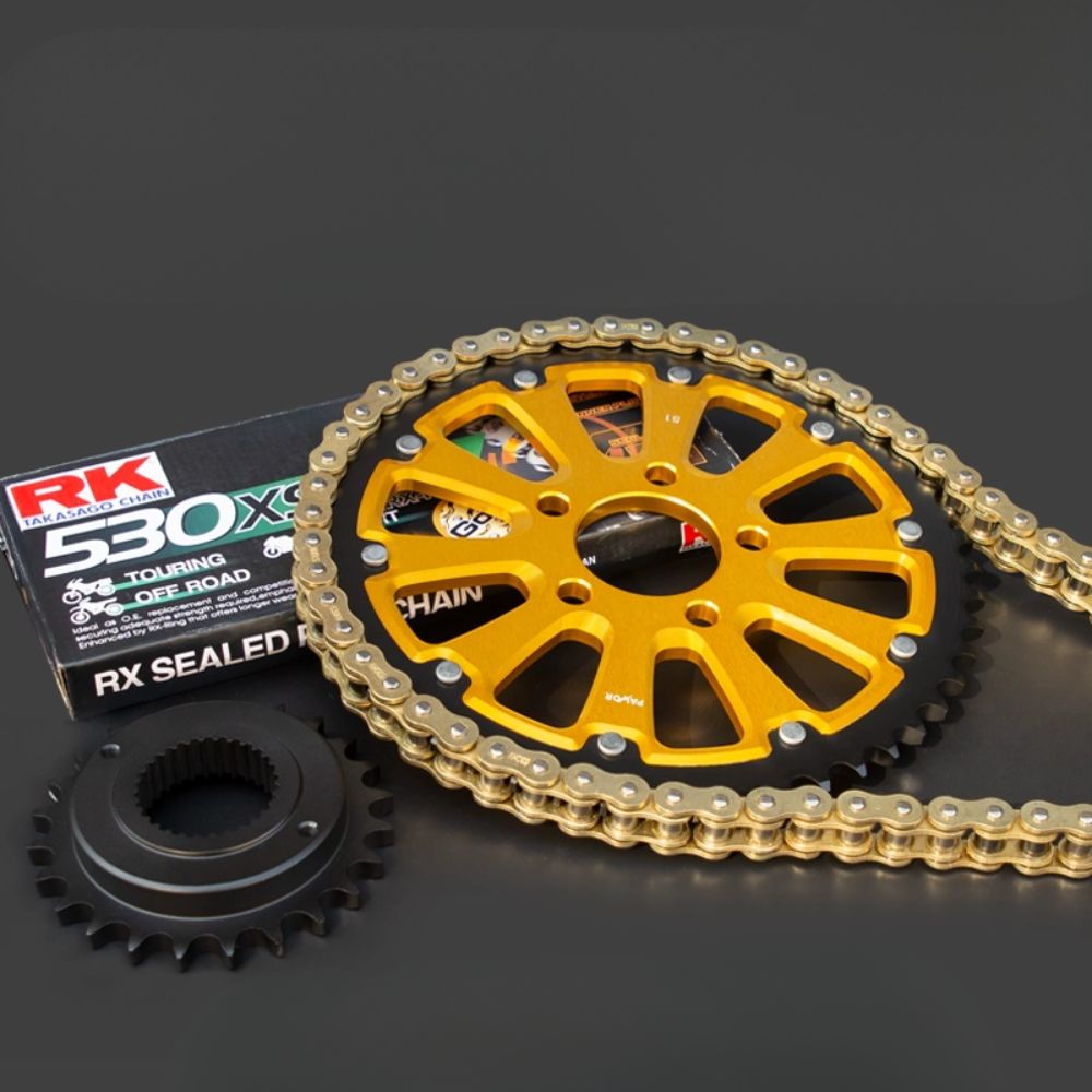 Sportster-ketjusarja – CNC-alumiini/teräs-hybridiratas