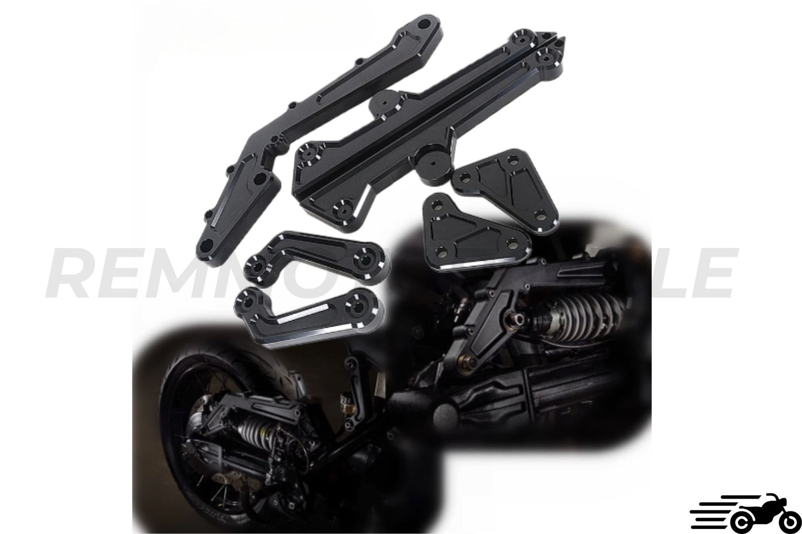 Oscillerende Arms Kit + BMW K100 K75 Bagsløjfe